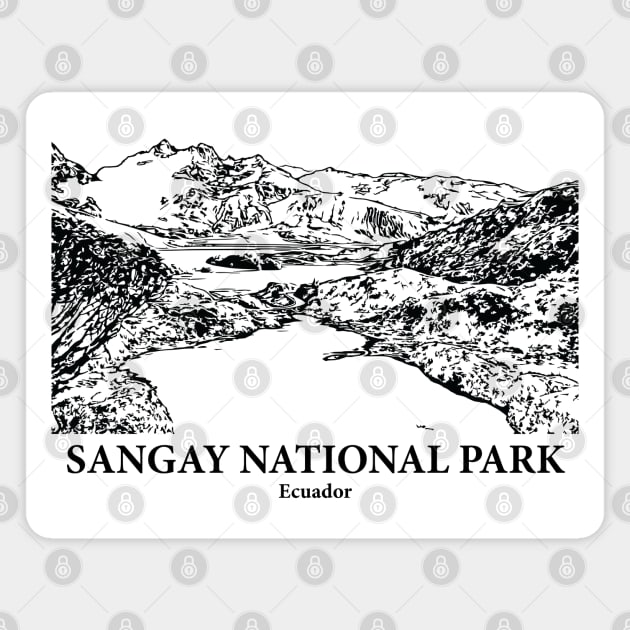 Sangay National Park - Ecuador Magnet by Lakeric